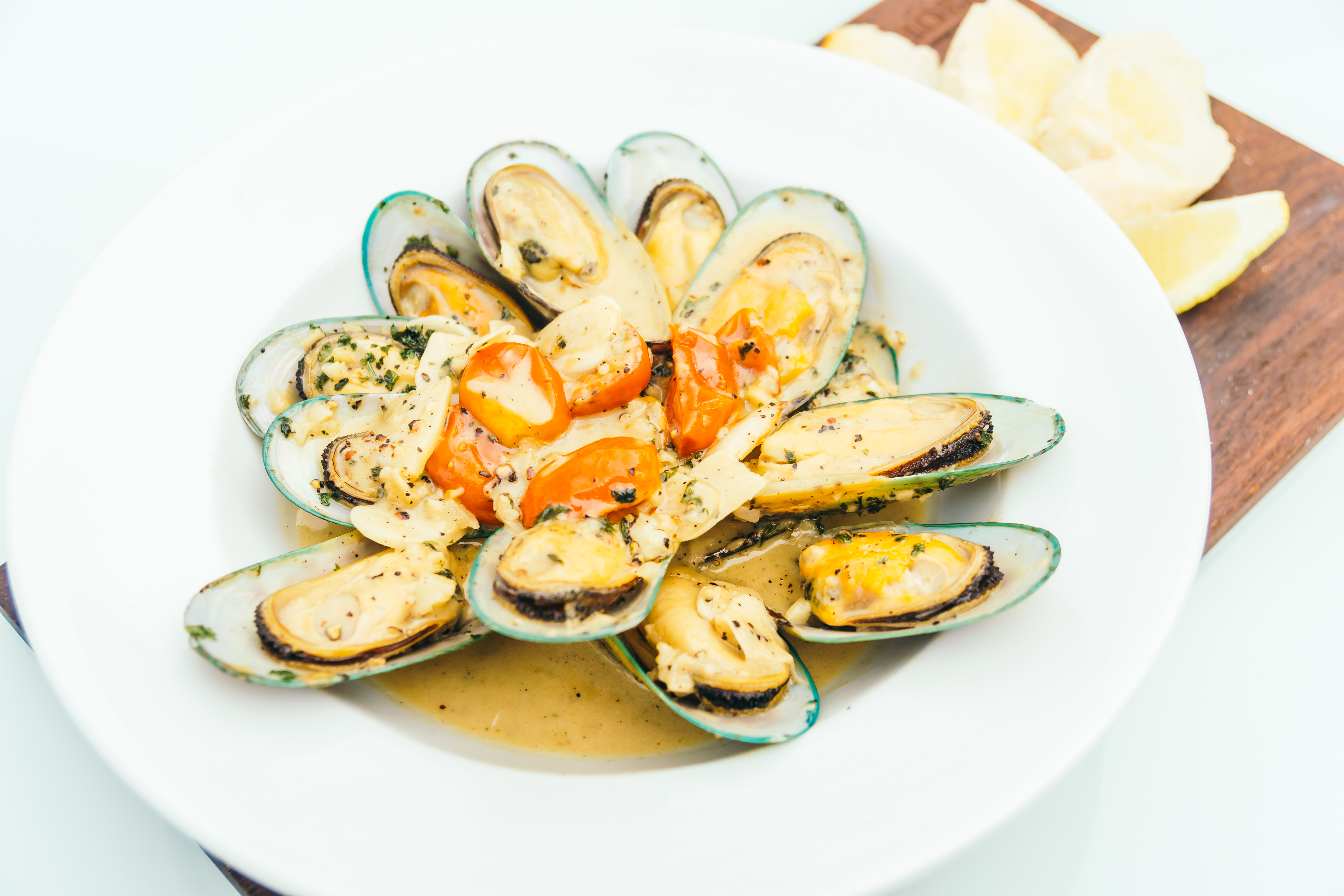 East Coast Mussels in White Wine Sauce